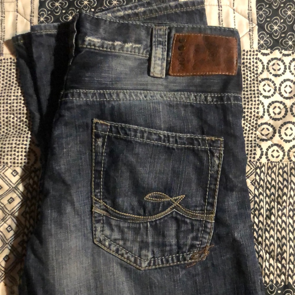 Men's Silver Jeans